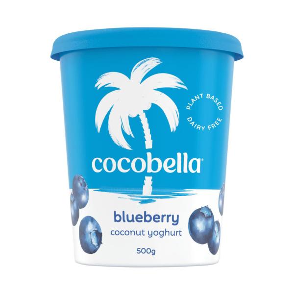 COCOBELLA COCONUT YOGHURT BLUBERRY 500G