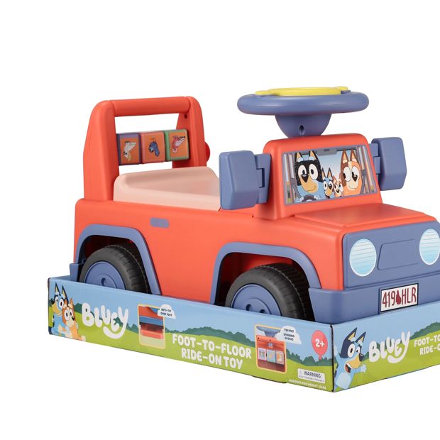 Bluey Foot-to-Floor Ride-On Toy