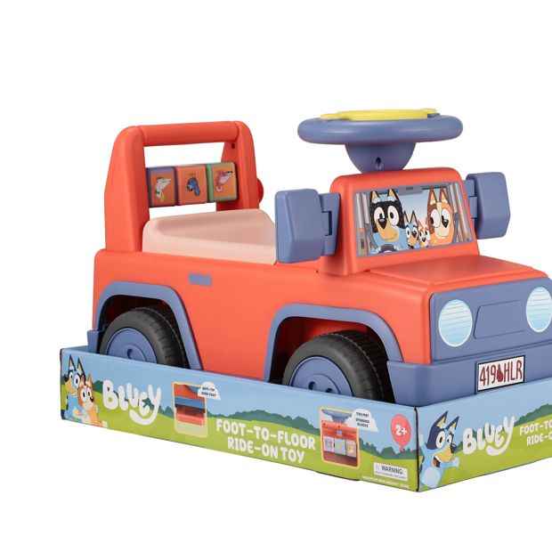 Bluey Foot-to-Floor Ride-On Toy