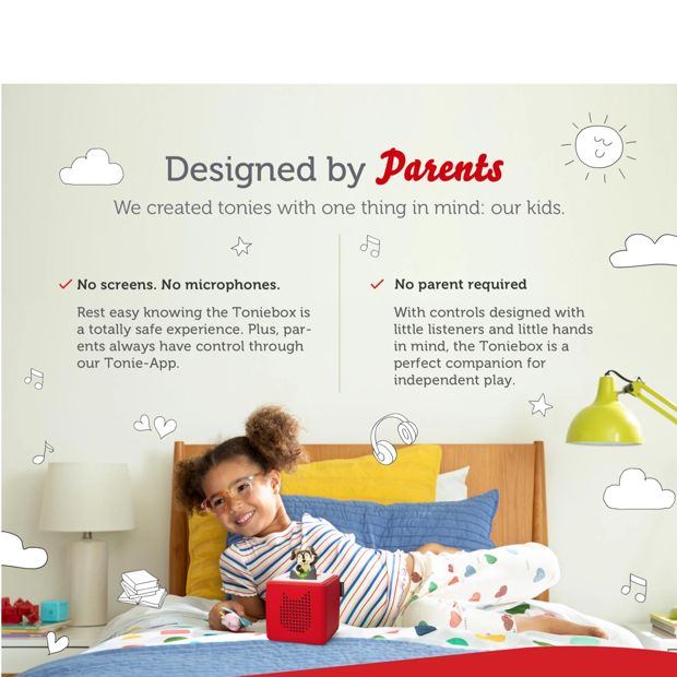 Tonies - Toniebox - Playtime Puppy Starter Set - Red