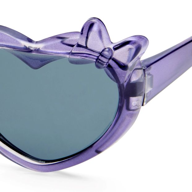Sunshades Kids Heart Wrap Sunglasses, Purple