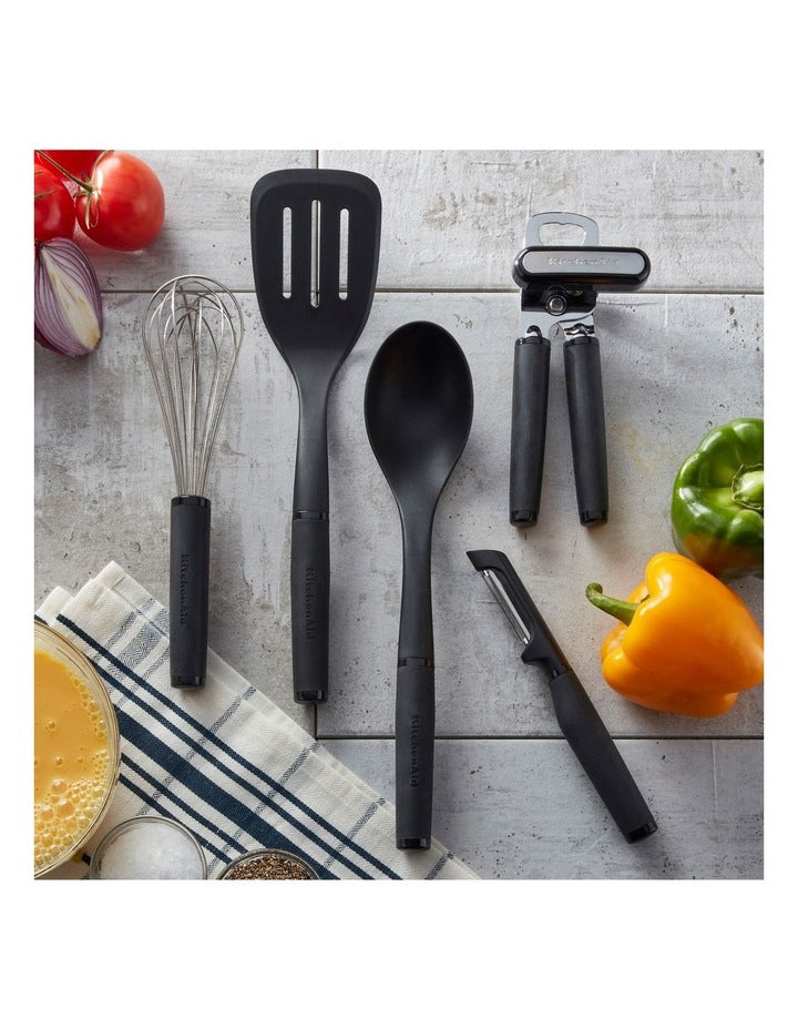 Soft Touch Can Opener in Black