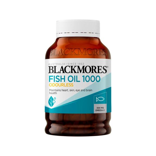 BLACKMORES ODOURLESS FISH OIL 1000MG CAPSULES 400 PACK