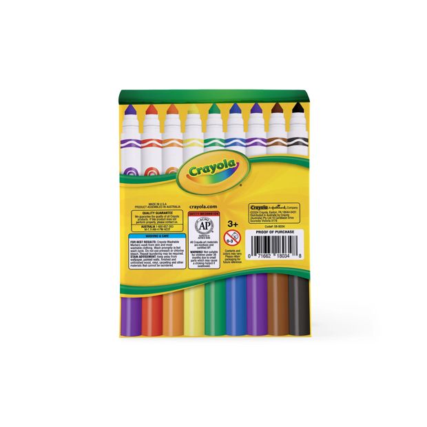 32 Pack Crayola Washable Broadline Markers SharePack