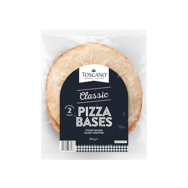 TOSCANO CLASSIC PIZZA BASES 2 PACK