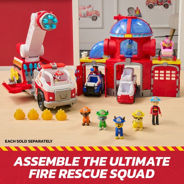 PAW Patrol Fire Rescue Rapid Reload Fire Truck
