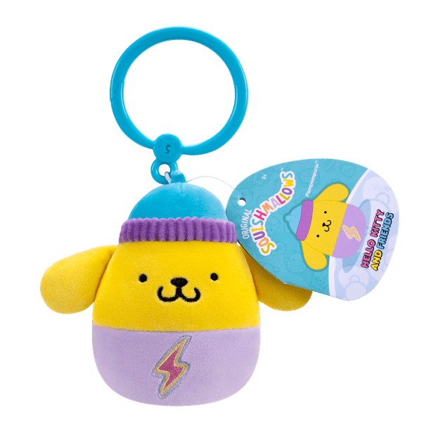 Squishmallows Hello Kitty 3.5 Inch Clip - Assorted