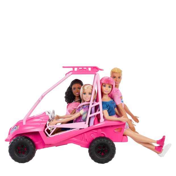 Mattel Barbie Mysteries: Beach Detectives Ultimate Beach Buggy Vehicle Playset