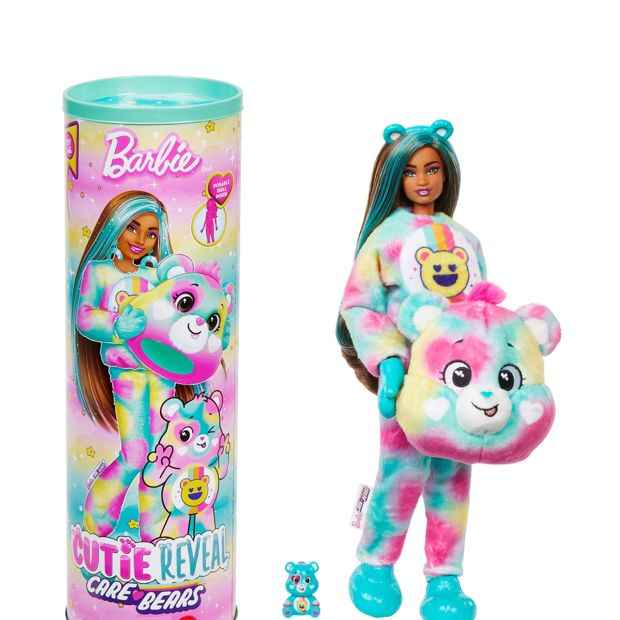 Barbie Cutie Reveal Care Bears Doll Playset - Assorted