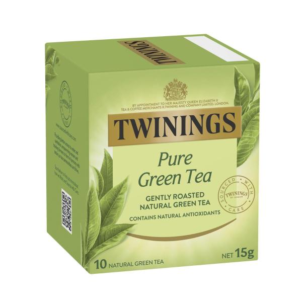 TWININGS TEA BAGS:JAVA GREEN:.:10PACK