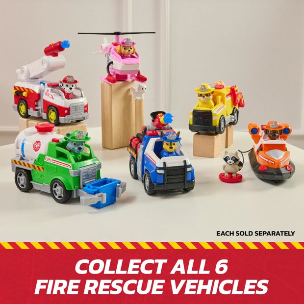 PAW Patrol Fire Rescue: Rescue Fire Chopper Toy