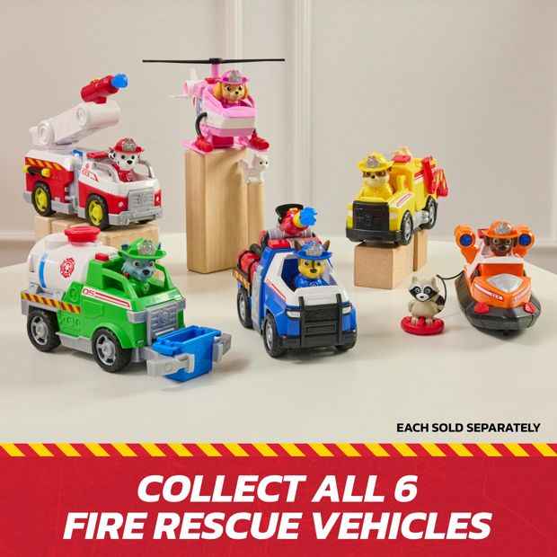 PAW Patrol Fire Rescue: Rescue Fire Chopper Toy