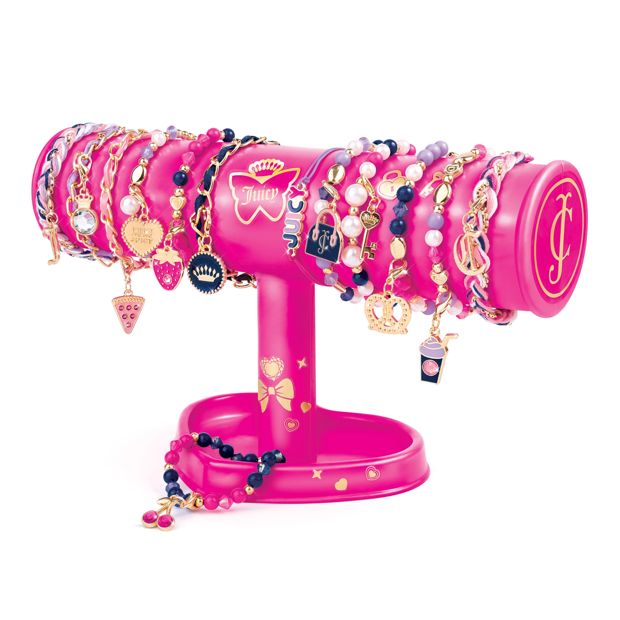 261 Piece Make It Real: Juicy Couture Dazzle and Display DIY Bracelets