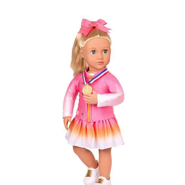 Our Generation 18in Gymnast Doll Indy