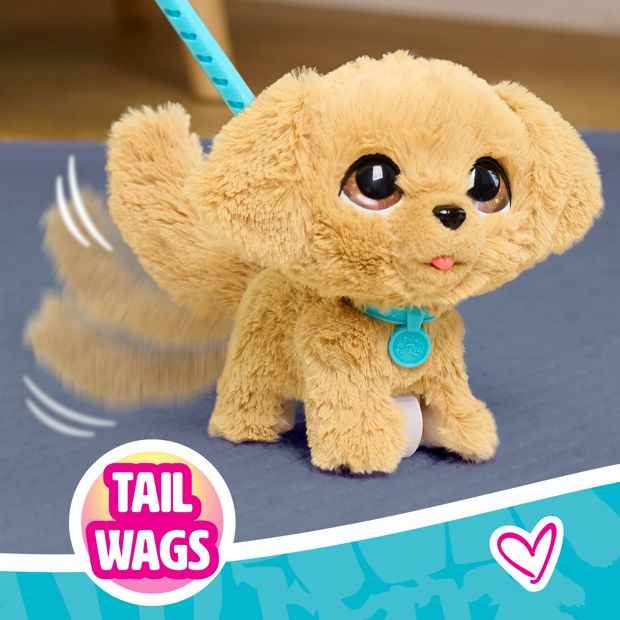8 Inch Furreal Wag-A-Lots Golden Retriever Toy