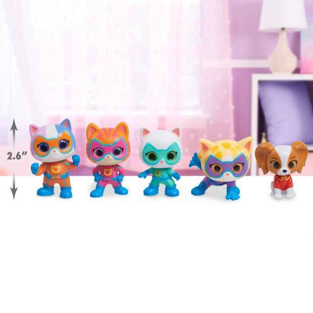 Collectible Hero Squad Figures - 5 Piece Set