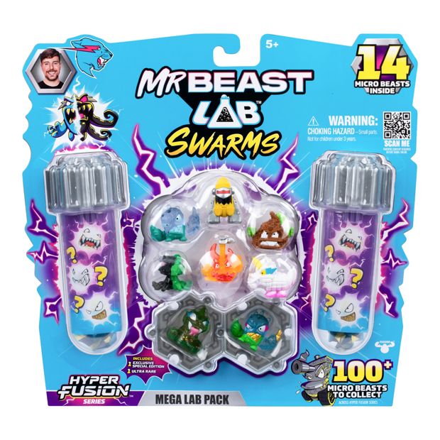 14 Pack MrBeast Lab Swarms S3 Mega Lab Playset - Assorted