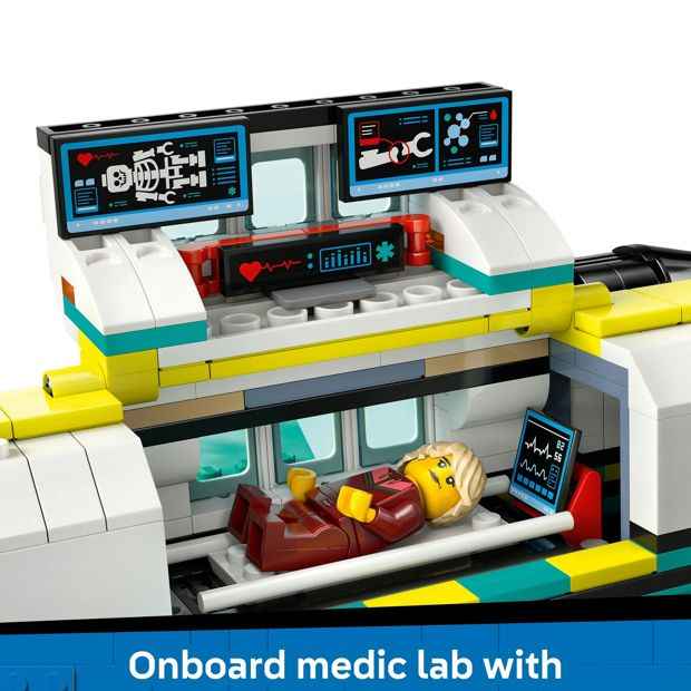 LEGO® City Emergency Air Ambulance Airplane 60465