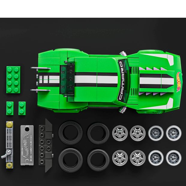 Mattel Brick Shop Hot Wheels Custom ’68 Camaro Building Toy Kit