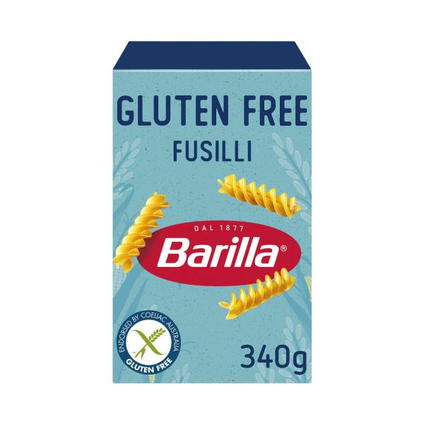 BARILLA PASTA FUSILLI GLUTEN FREE 340G