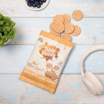 Table Of Plenty Mini Rice Cakes Caramel White Choc 60g