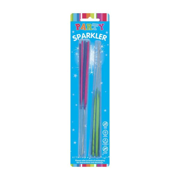 ARTWRAP PARTY COLOUR MIX SPARKLERS