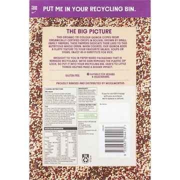 Macro Organic Quinoa Tri Colour 500g