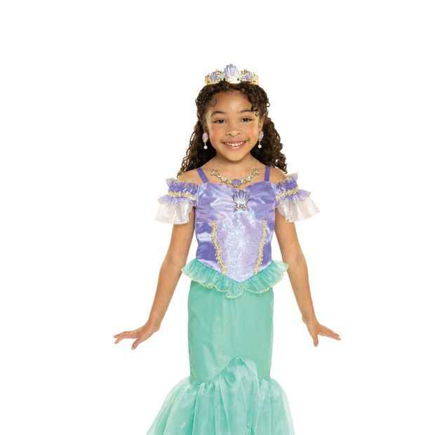 Disney Princess Ariel Kids Costume - Ages 5-6