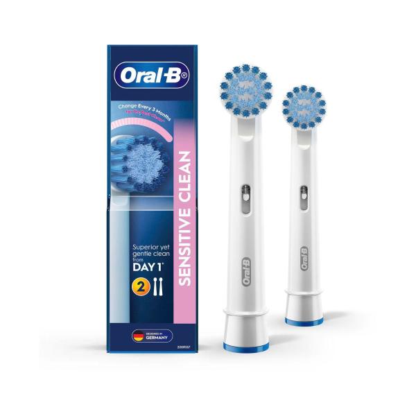 Sensitive Clean Electric Toothbrush Replacement Heads