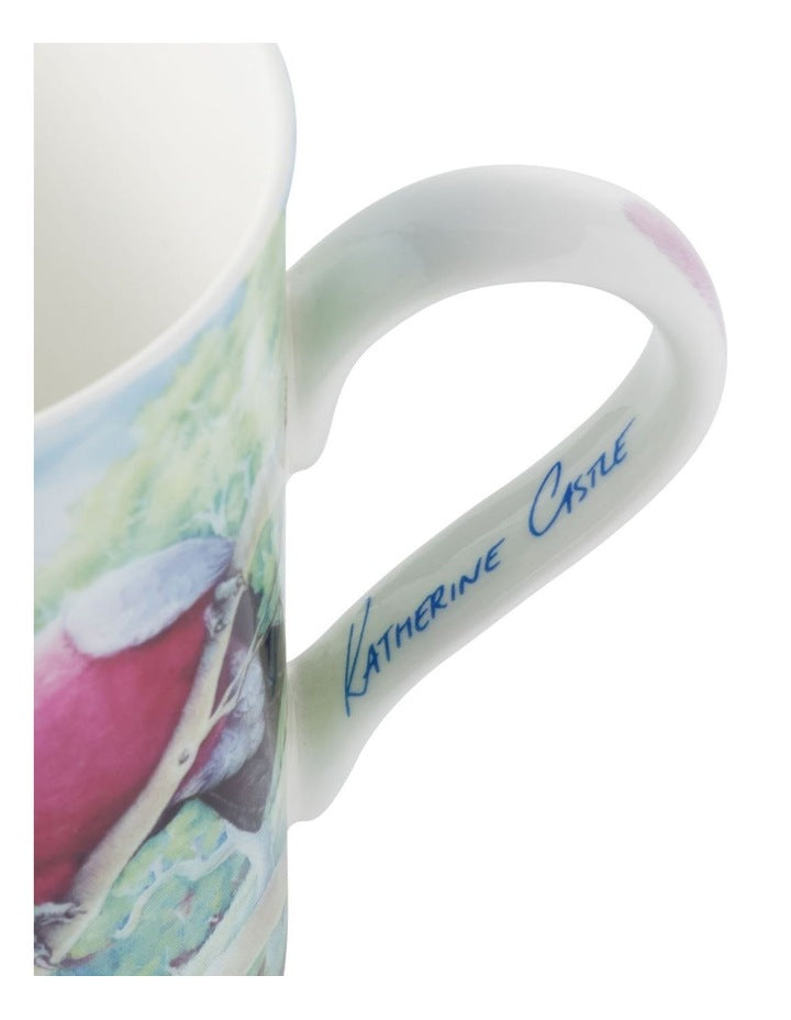 Birds Of Australia KC 10 Year Anniversary Mug 300ml Galah in Multi