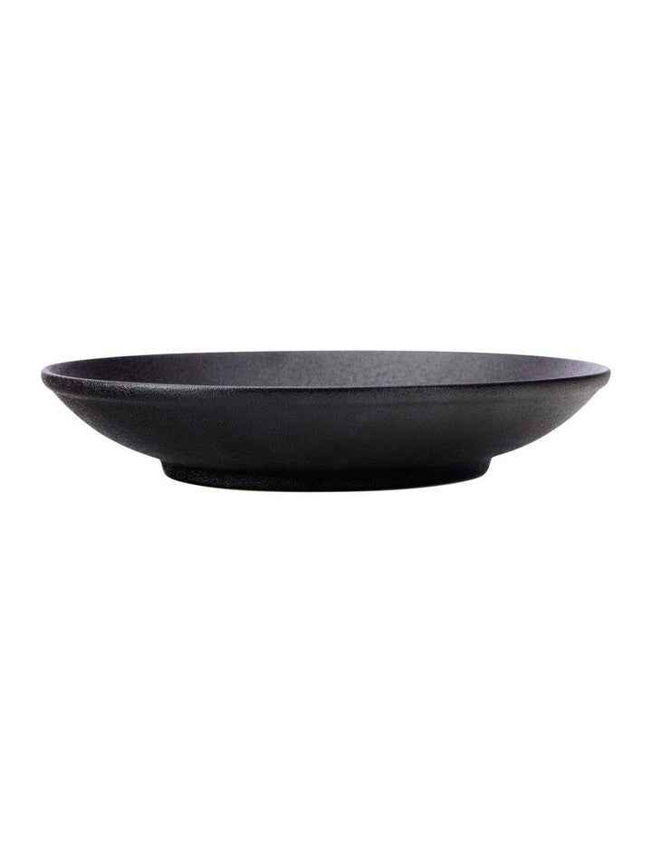 Caviar Footed Bowl 25cm in Black