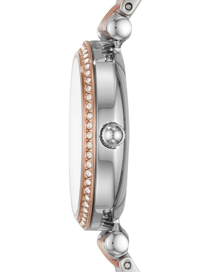Carlie Two-Tone Stainless Steel Analog Watch ES4649