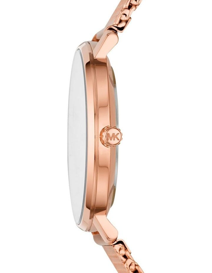 Pyper Analogue Watch MK4340 in Rose Gold Tone