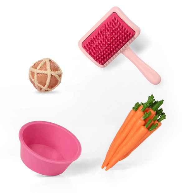 Our Generation Pet Carrier with Bunny & Accessories