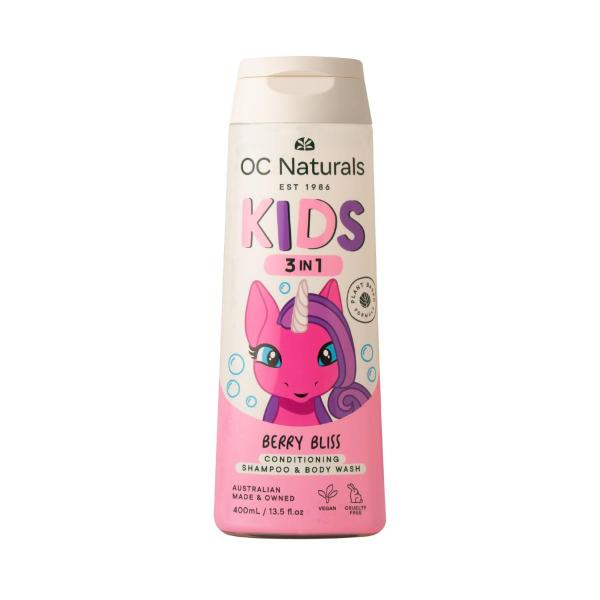 OC NATURALS KIDS 3 IN 1:BERRY BLISS:.:400 ML
