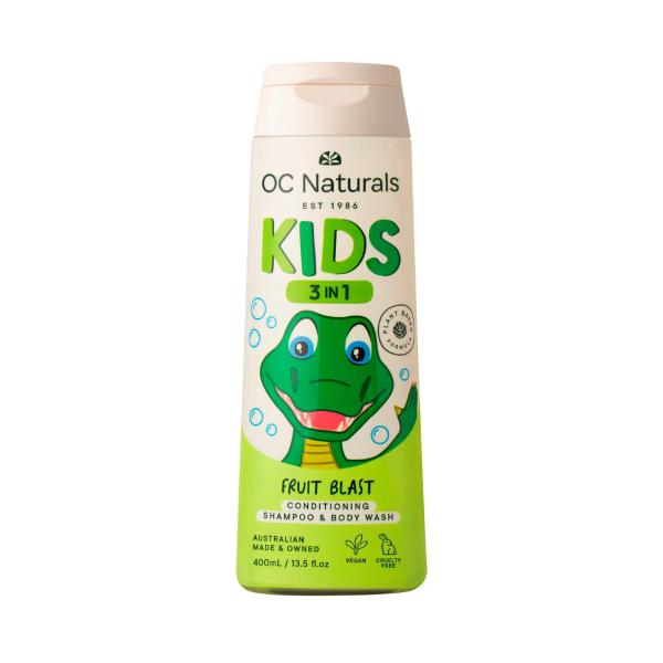 OC NATURALS KIDS 3 IN 1:FRUIT BLAST:.:400 ML