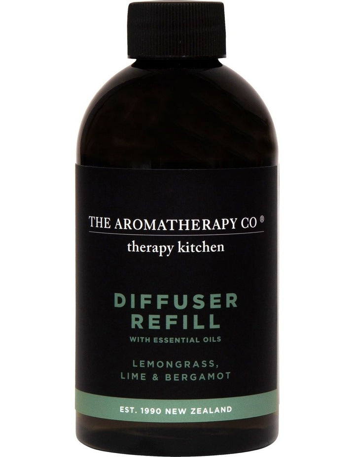 Therapy Kitchen Lemongrass Lime and Bergamot Diffuser Refill