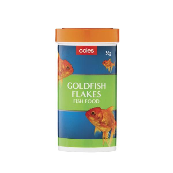 COLES FISH FOOD 36GRAM