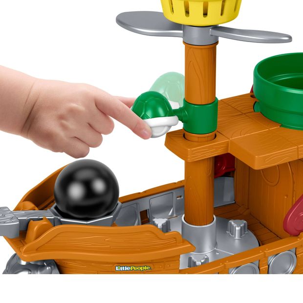 Fisher-Price Little People My Mario Bowser's Airship & Figure Set