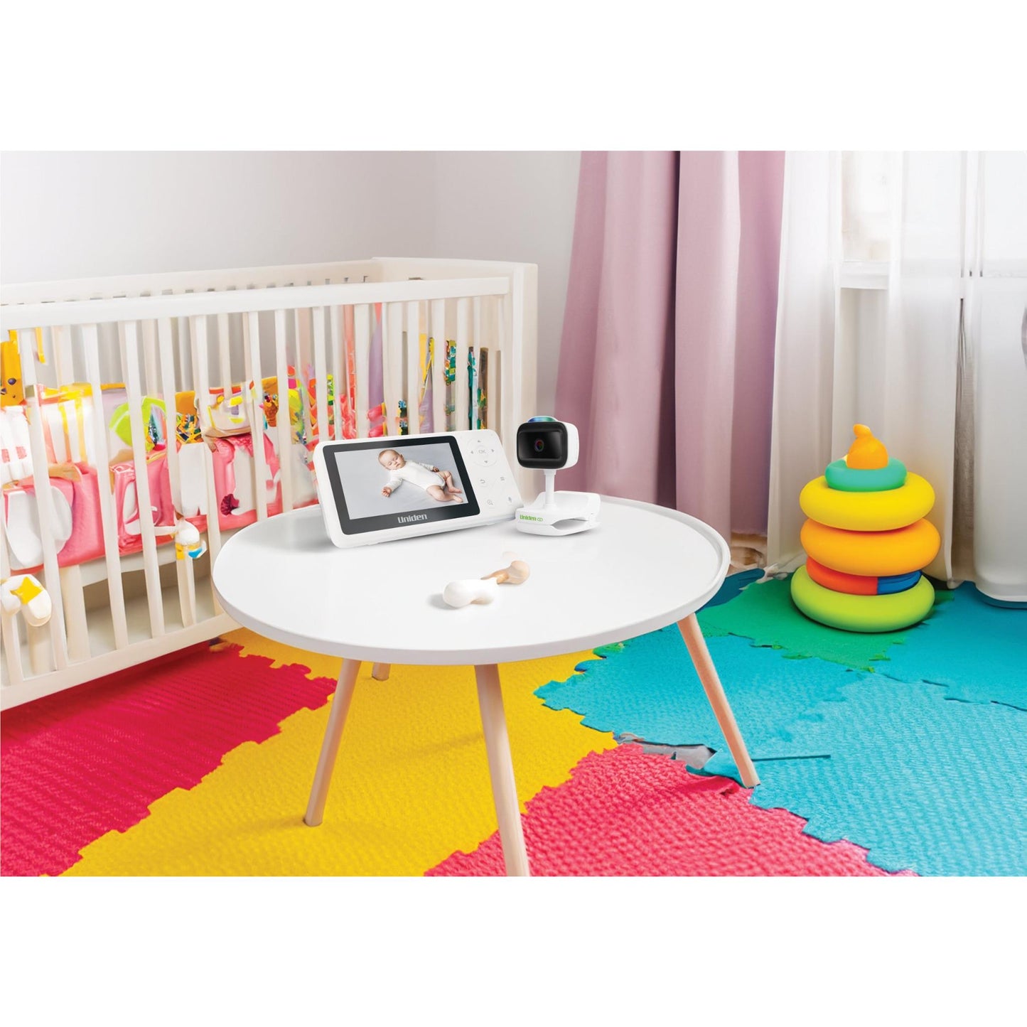 Uniden BW4501  4.3” FULL HD Baby Monitor and Clamp Camera