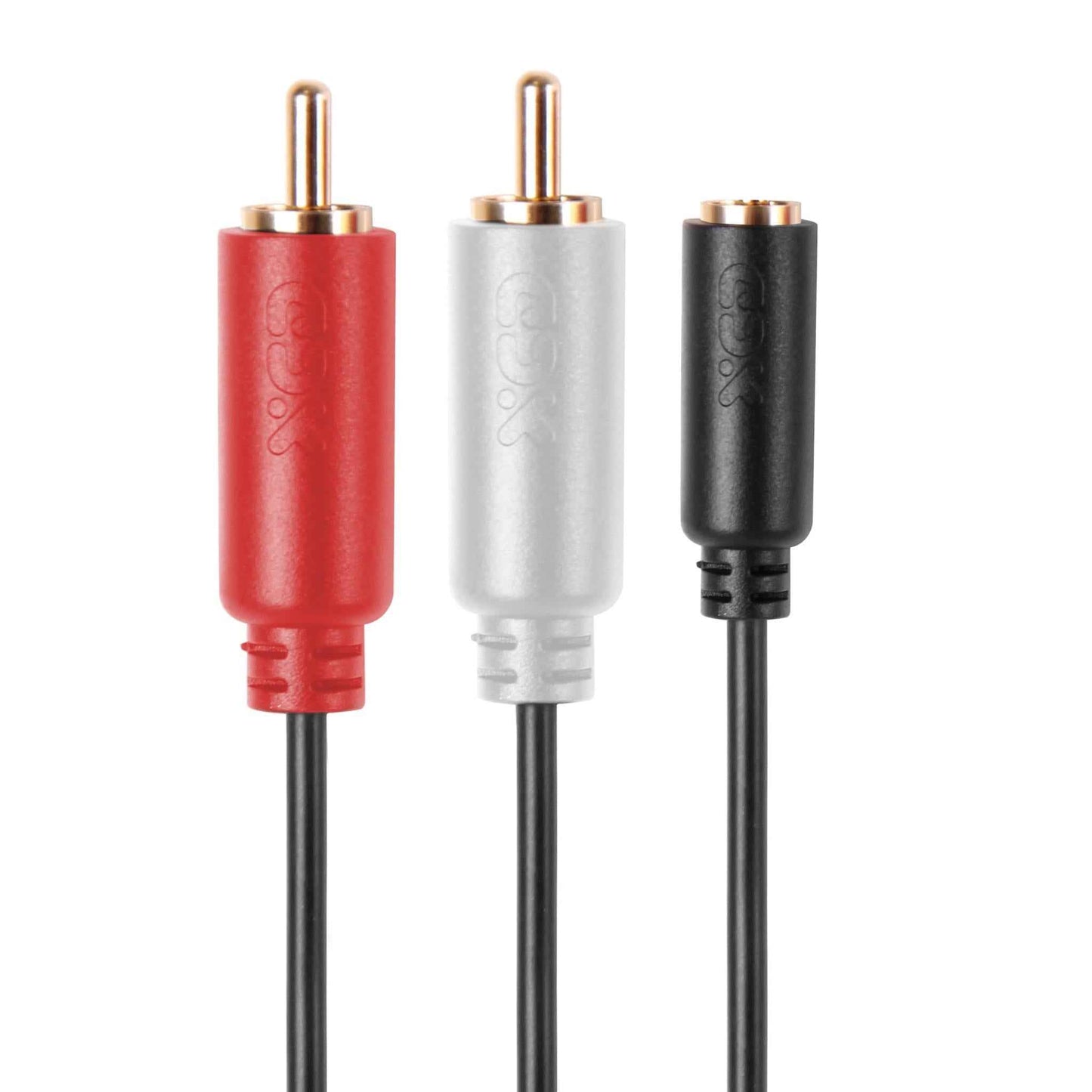 XCD Essentials 2m 3.5mm to 2 RCA Audio Cable V2