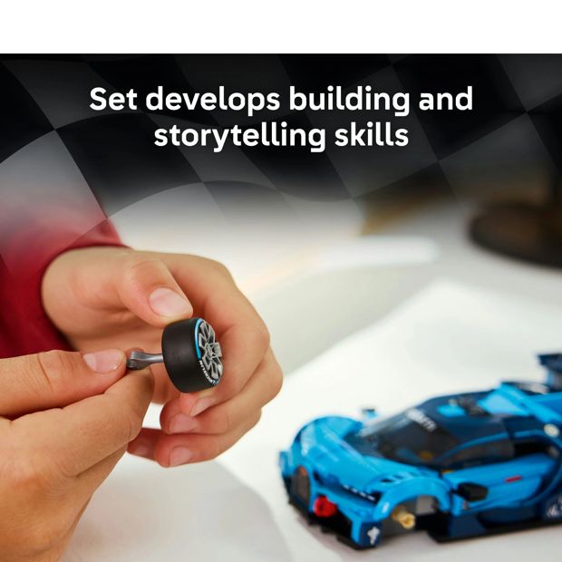 LEGO® Speed Champions Bugatti Vision GT Hyper Sports Car 77253
