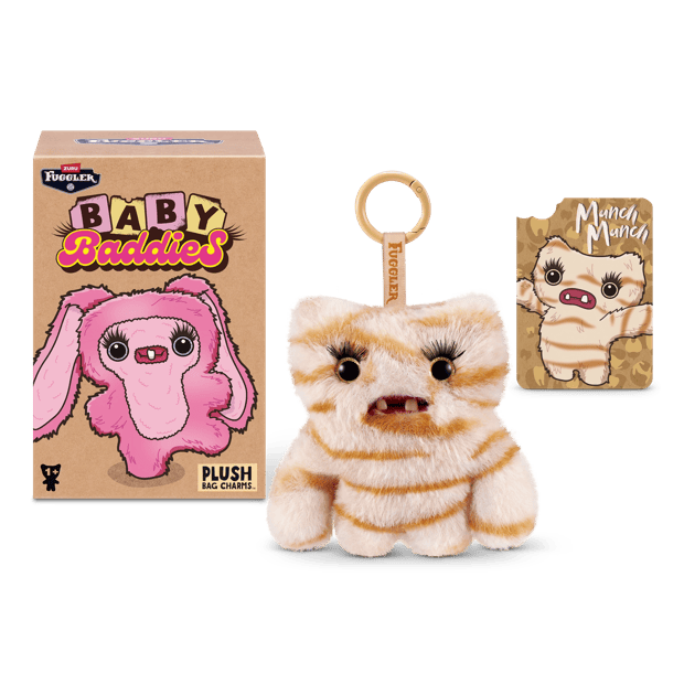 Fuggler Baby Baddies Keyrings 5-inch - Assorted