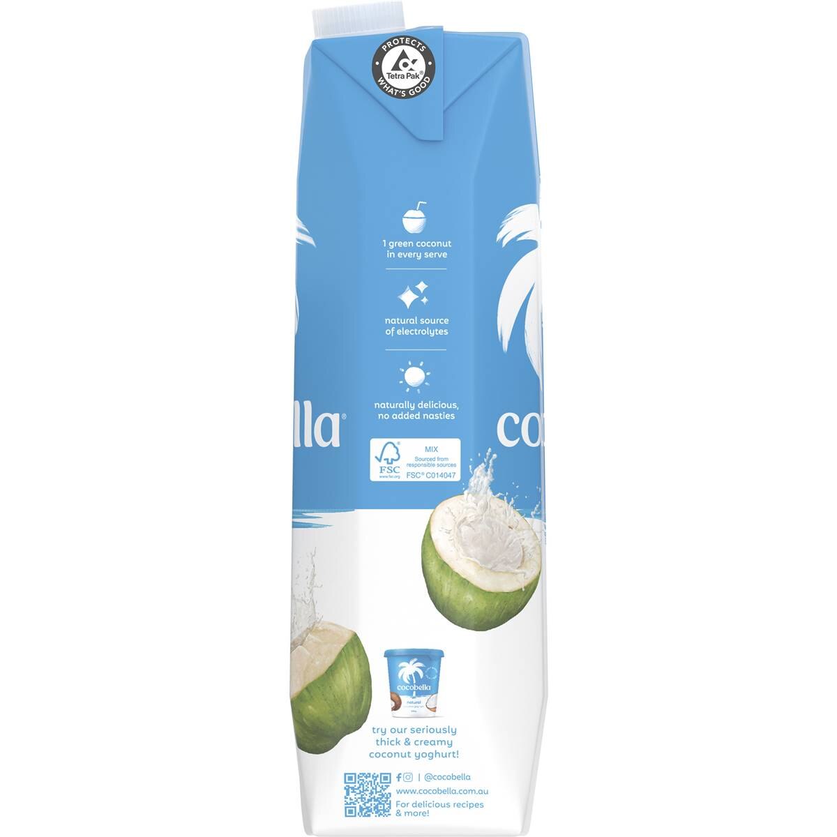 Cocobella Coconut Water Straight Up 1l