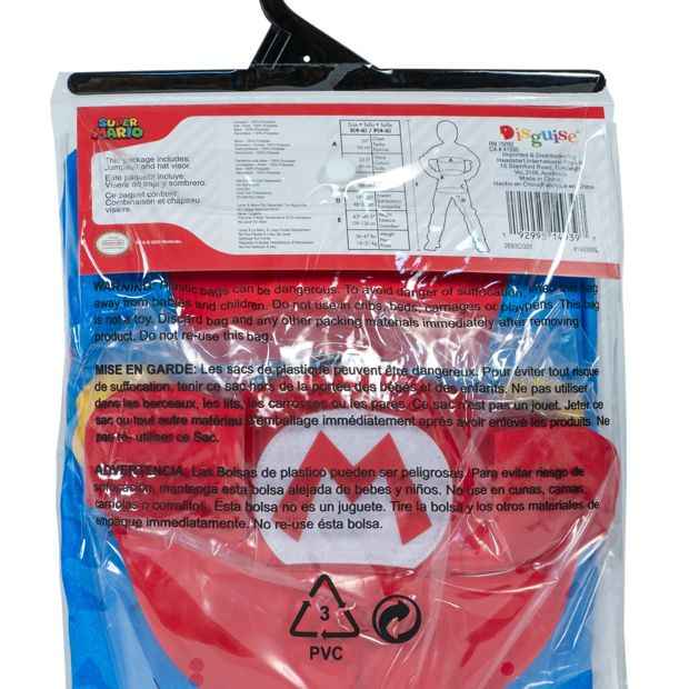Nintendo Super Mario Value Plus Costume
