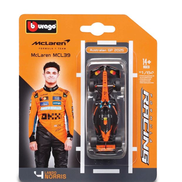 Die Cast 1:64 Formula 1 Car - Assorted