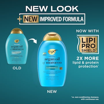 OGX Argan Oil Conditioner For Dry & Damaged Hair 385mL