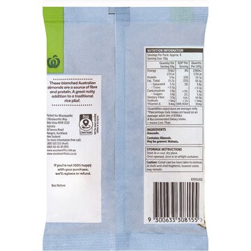 Woolworths Almonds Blanched 120g