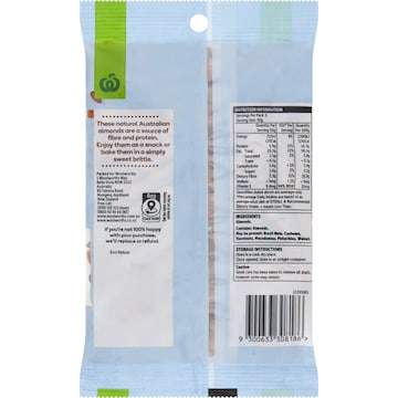 Woolworths Almonds Natural 150g