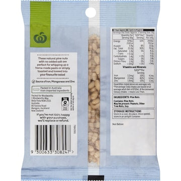 Woolworths Pine Nuts 80g